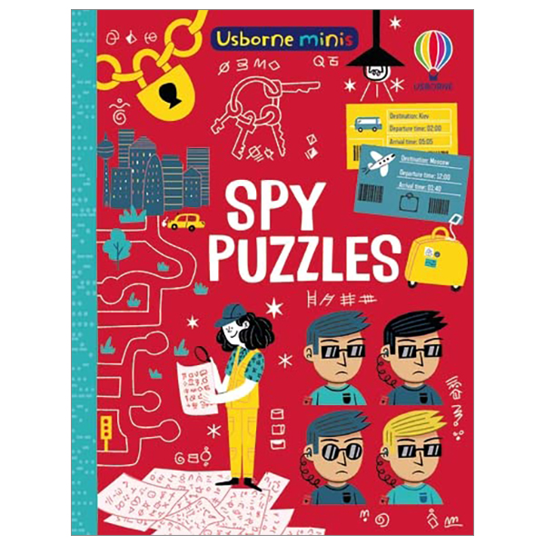 spy puzzles (usborne minis)