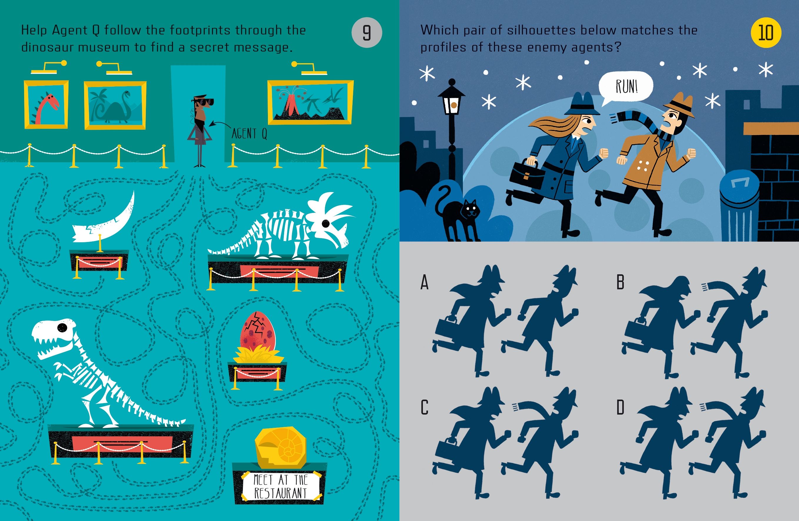spy puzzles (usborne minis) - Ảnh 3