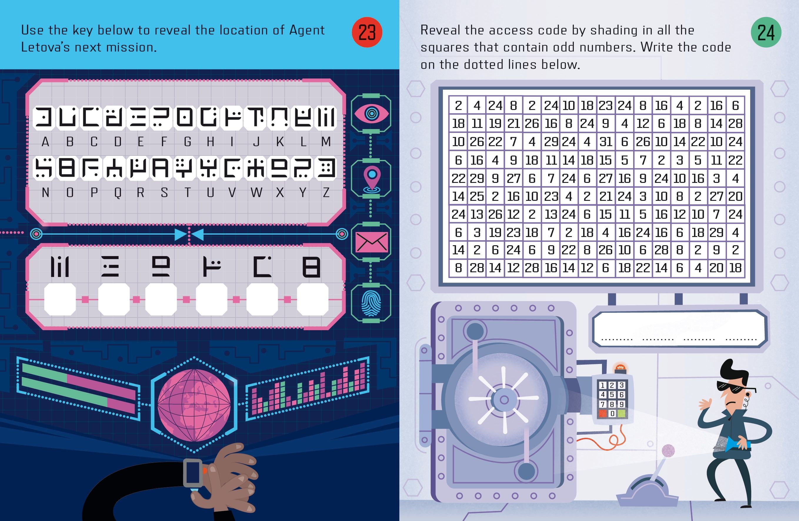 spy secret messages (usborne minis) - Ảnh 5