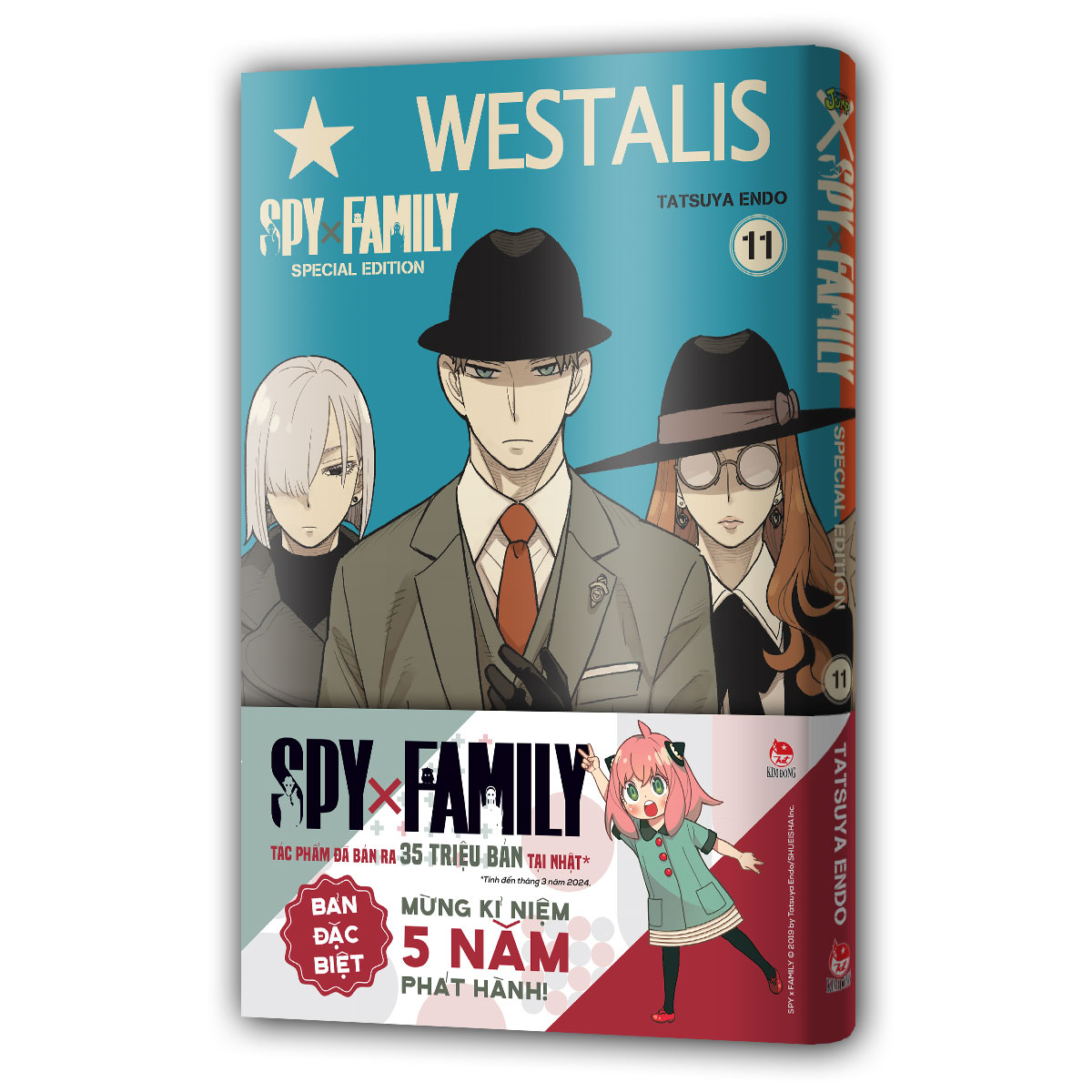 spy x family - tập 11 - bản đặc biệt - tặng kèm obi + bìa áo pvc + standee acrylic - Ảnh 3