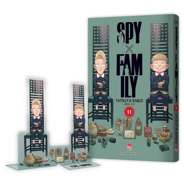 spy x family - tập 11 - tặng kèm standee pvc