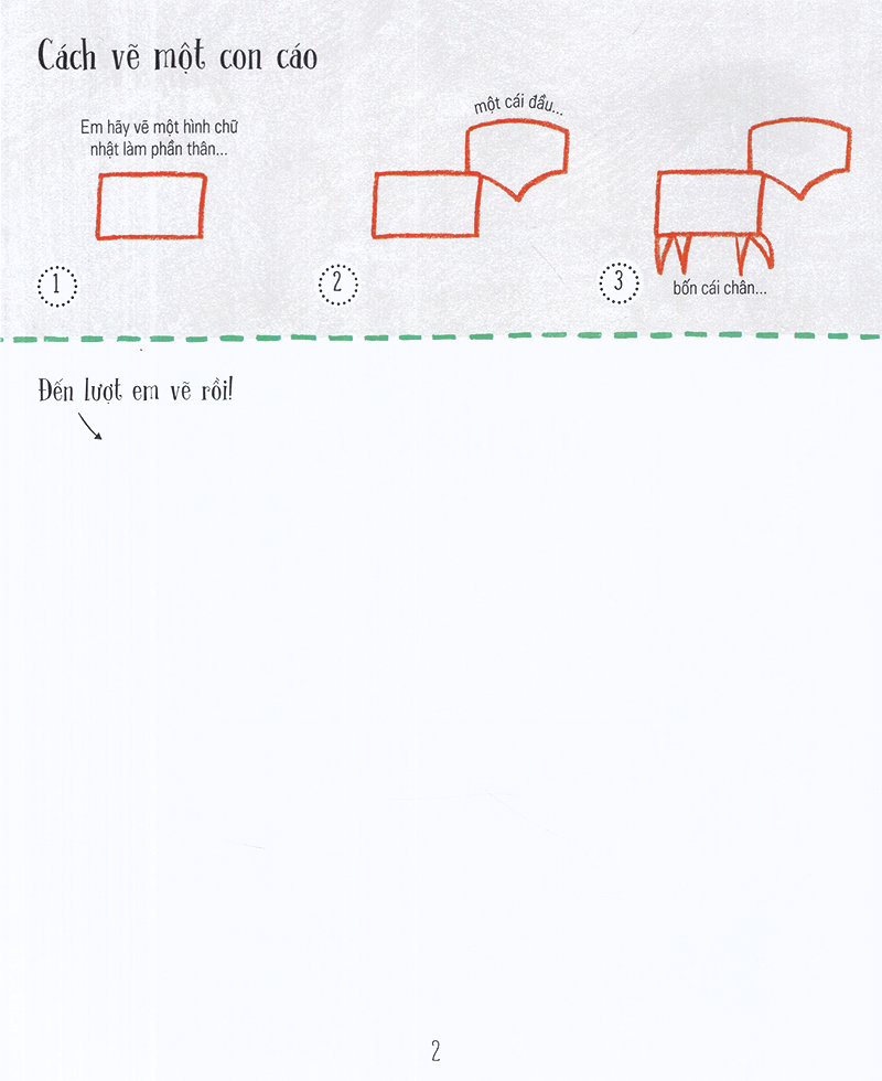 step by step drawing - vẽ cơ bản từ a-z - các loài động vật - Ảnh 3