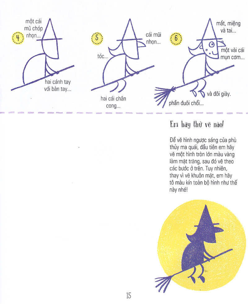 step by step drawing - vẽ cơ bản từ a-z - các nhân vật thú vị - Ảnh 12