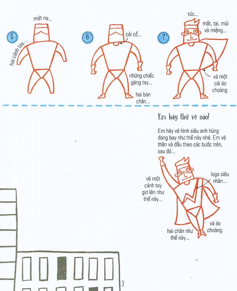 step by step drawing - vẽ cơ bản từ a-z - các nhân vật thú vị - Ảnh 4