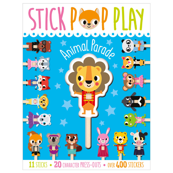 stick pop play animal parade