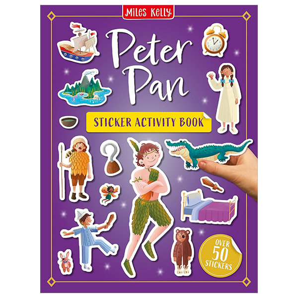 sticker activity books - peter pan