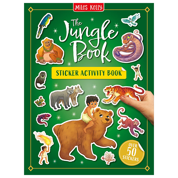 sticker activity books - the jungle book