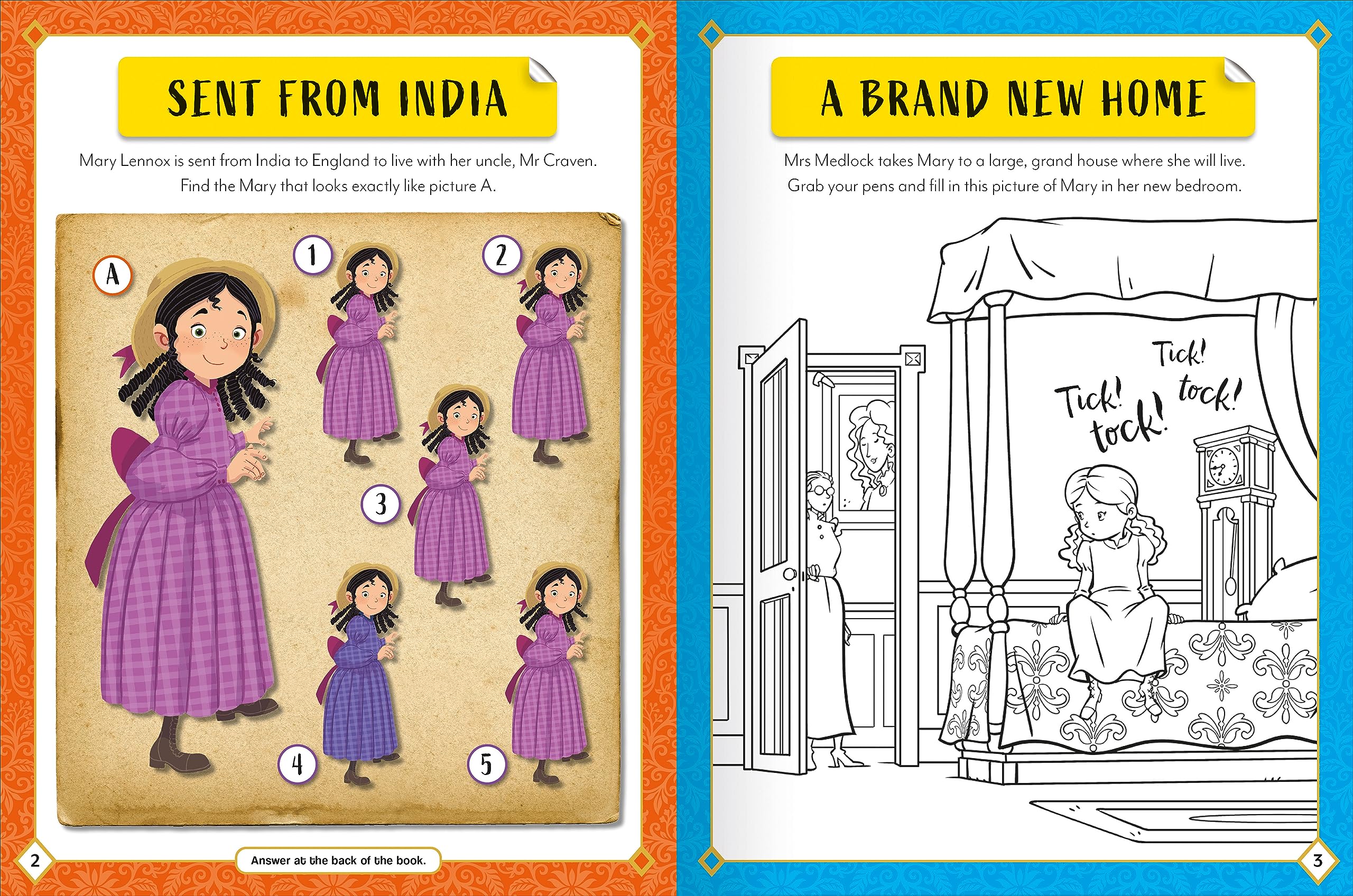 sticker activity books - the secret garden - Ảnh 3