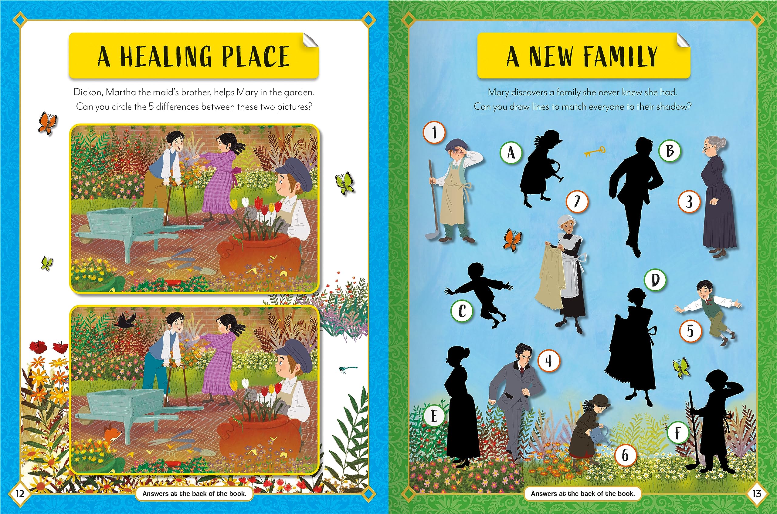 sticker activity books - the secret garden - Ảnh 8