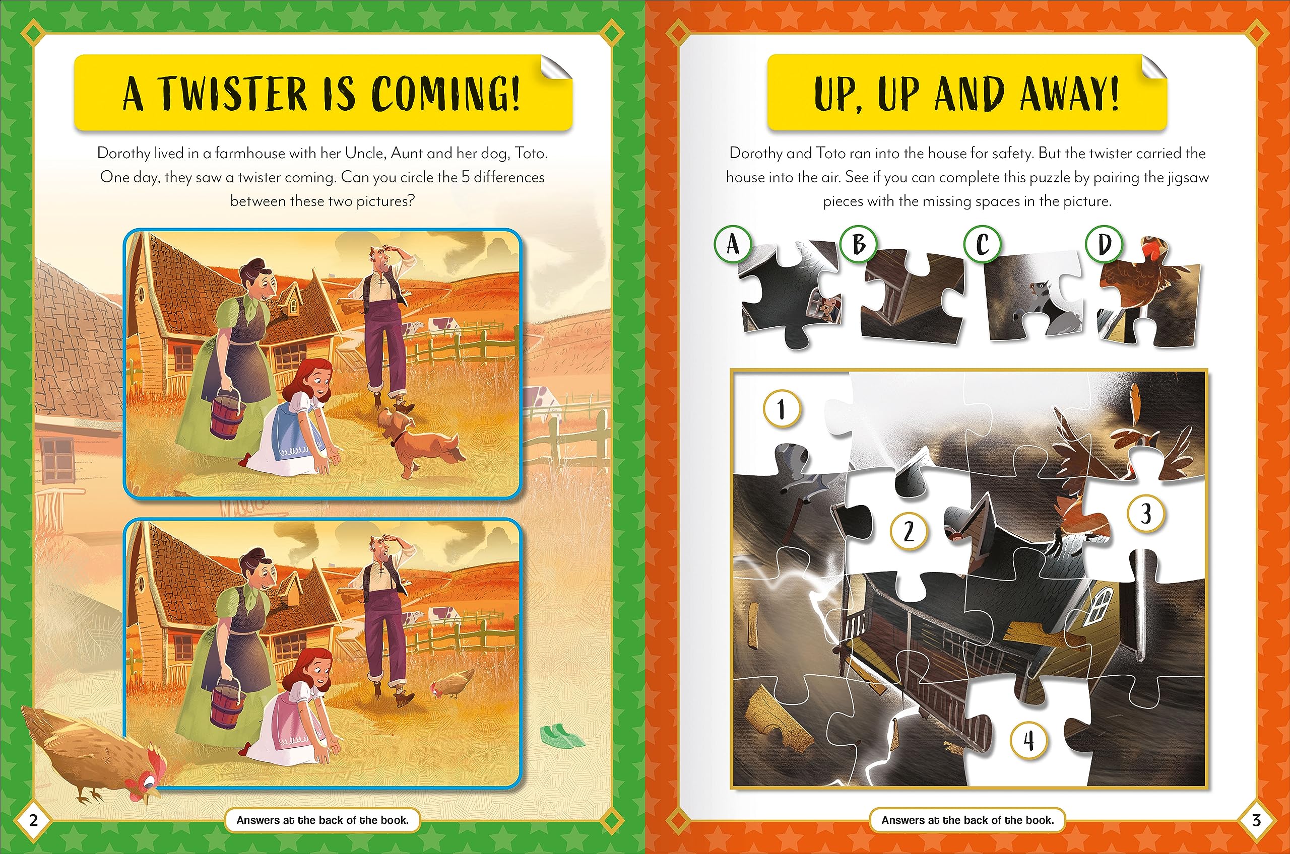 sticker activity books - the wizard of oz - Ảnh 3