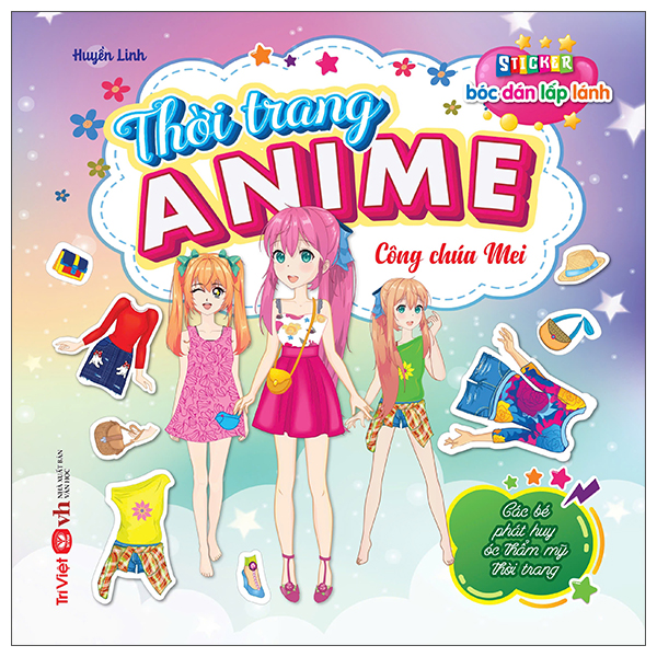 Sticker Bóc Dán Lấp Lánh - Thời Trang Anime - Công Chúa San - Ảnh 3