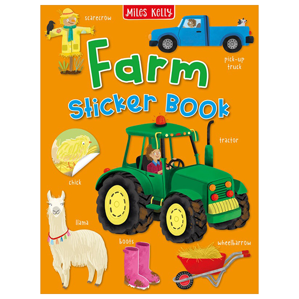 sticker book - farm