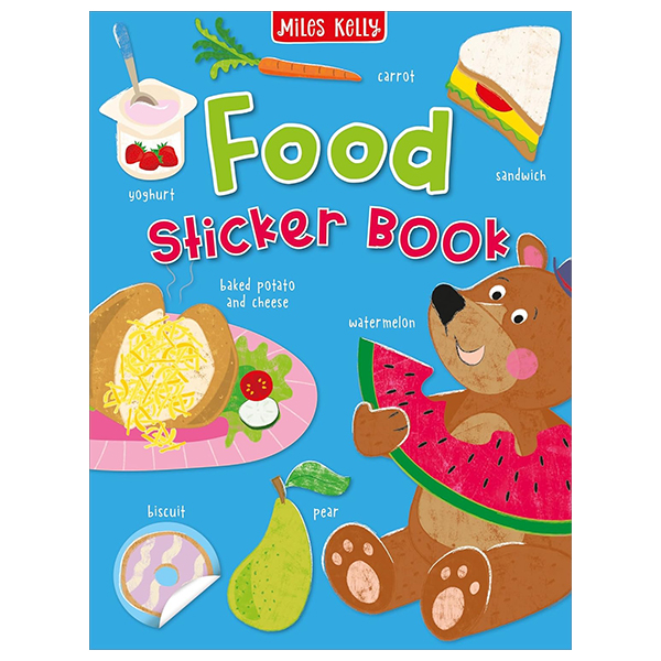 sticker book - food