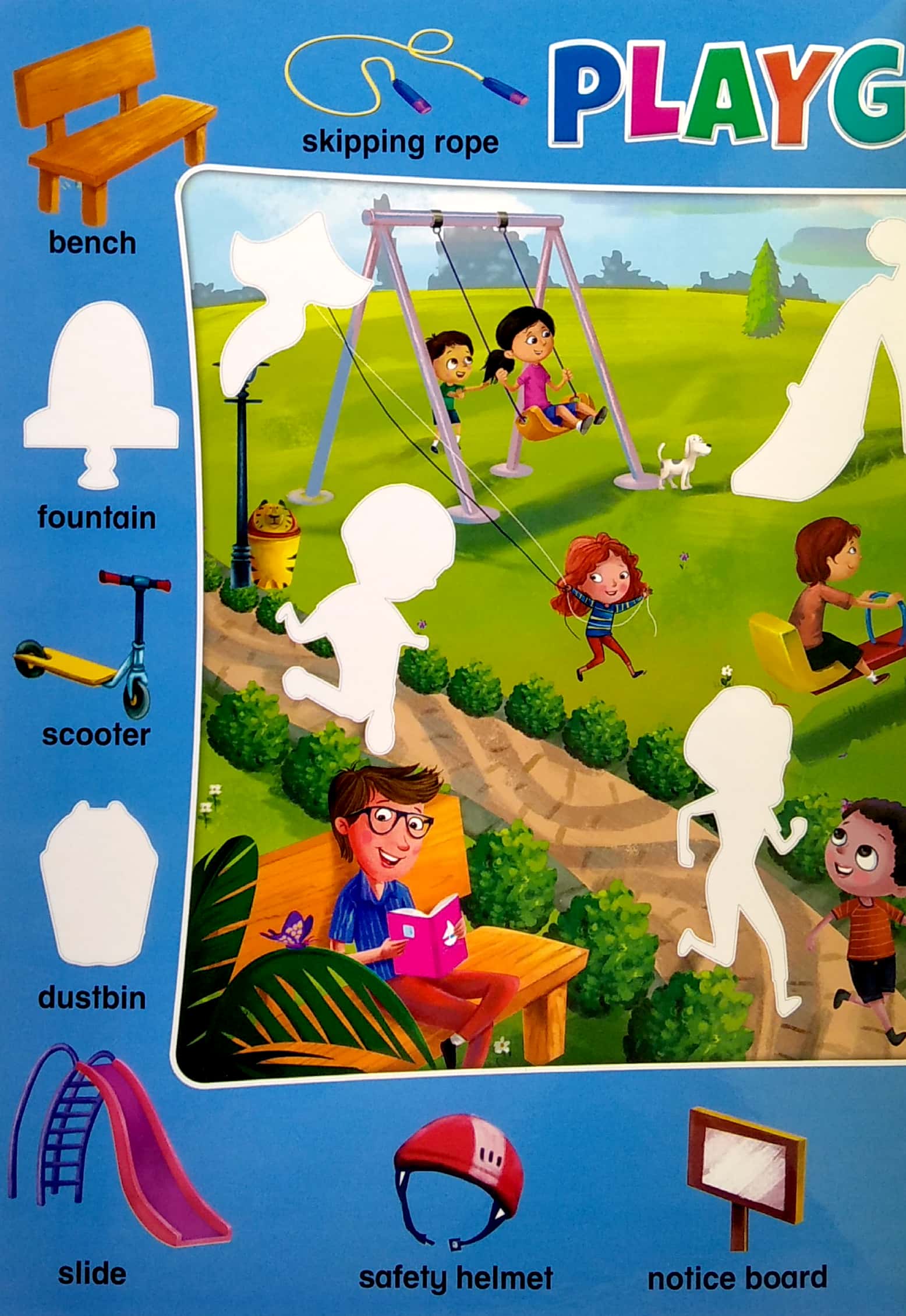 sticker book for little hands - blue - Ảnh 5