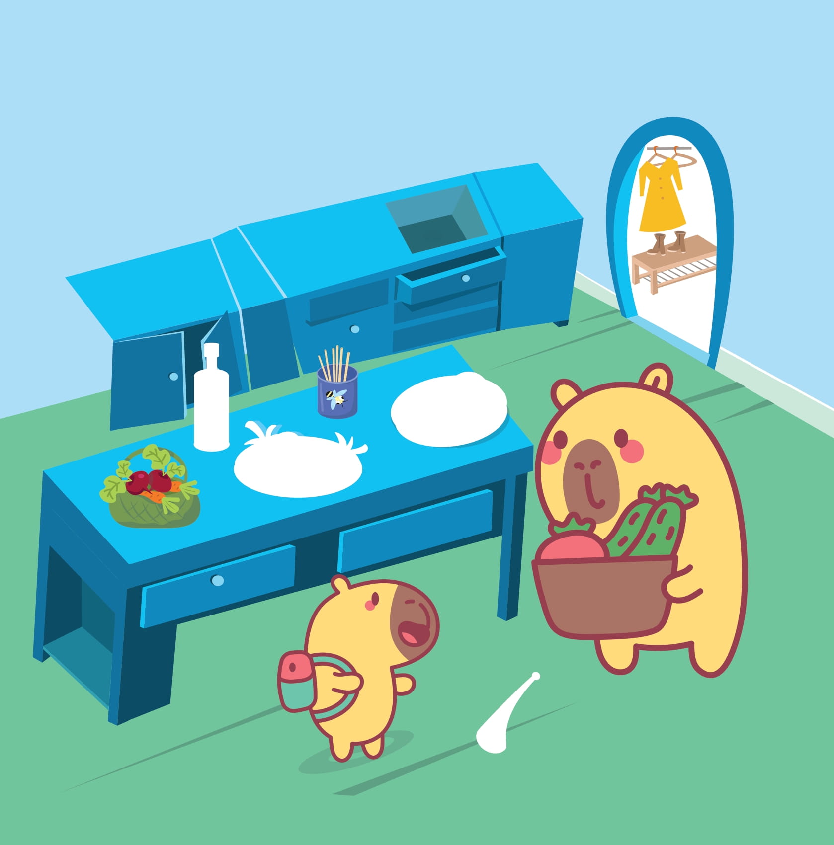 Sticker Capybara - Tìm Vật Ẩn Giấu - Thế GiớI Đại Dương - Ảnh 14