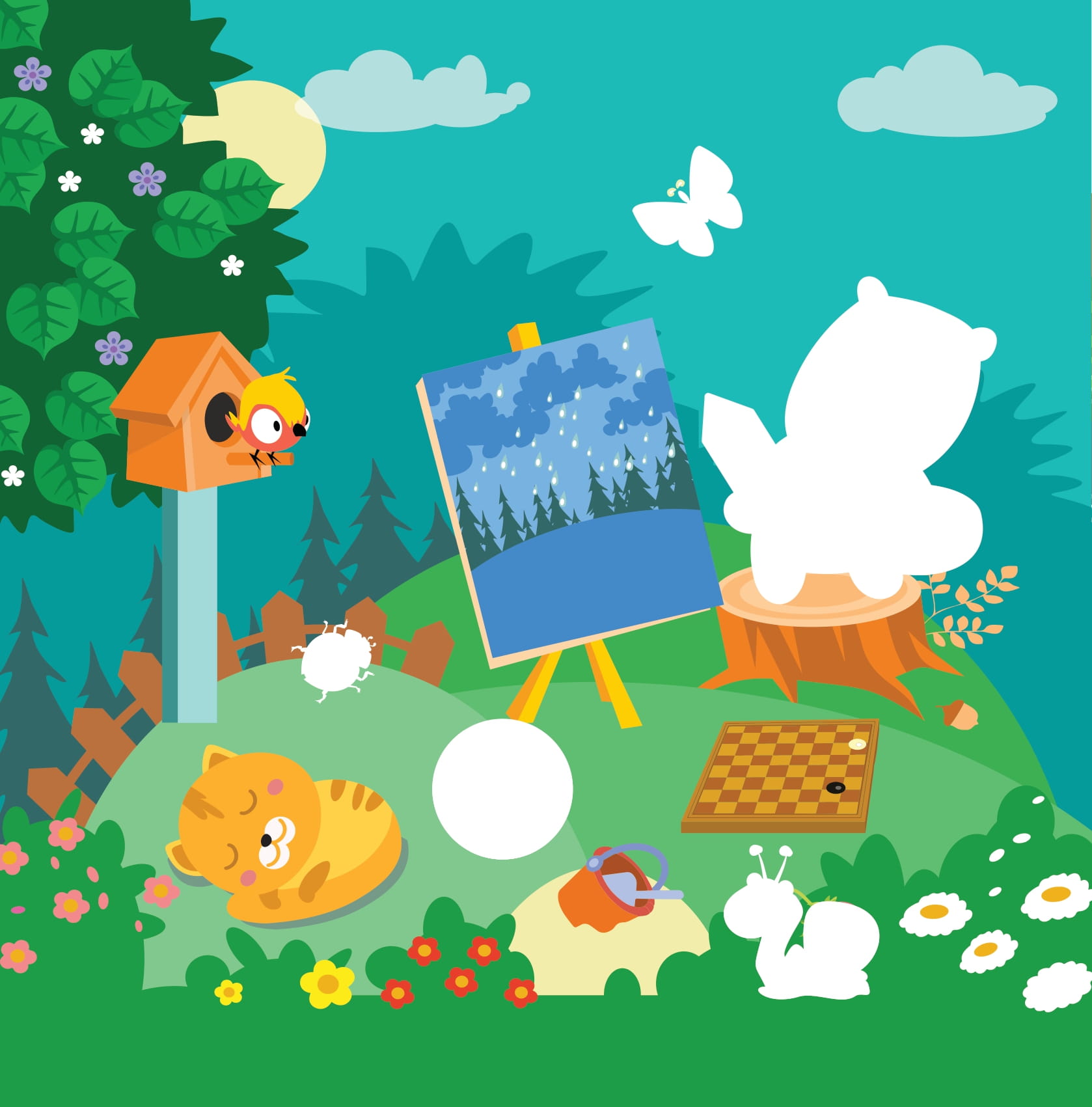 Sticker Capybara - Tìm Vật Ẩn Giấu - Vương Quốc Đồ Chơi - Ảnh 13