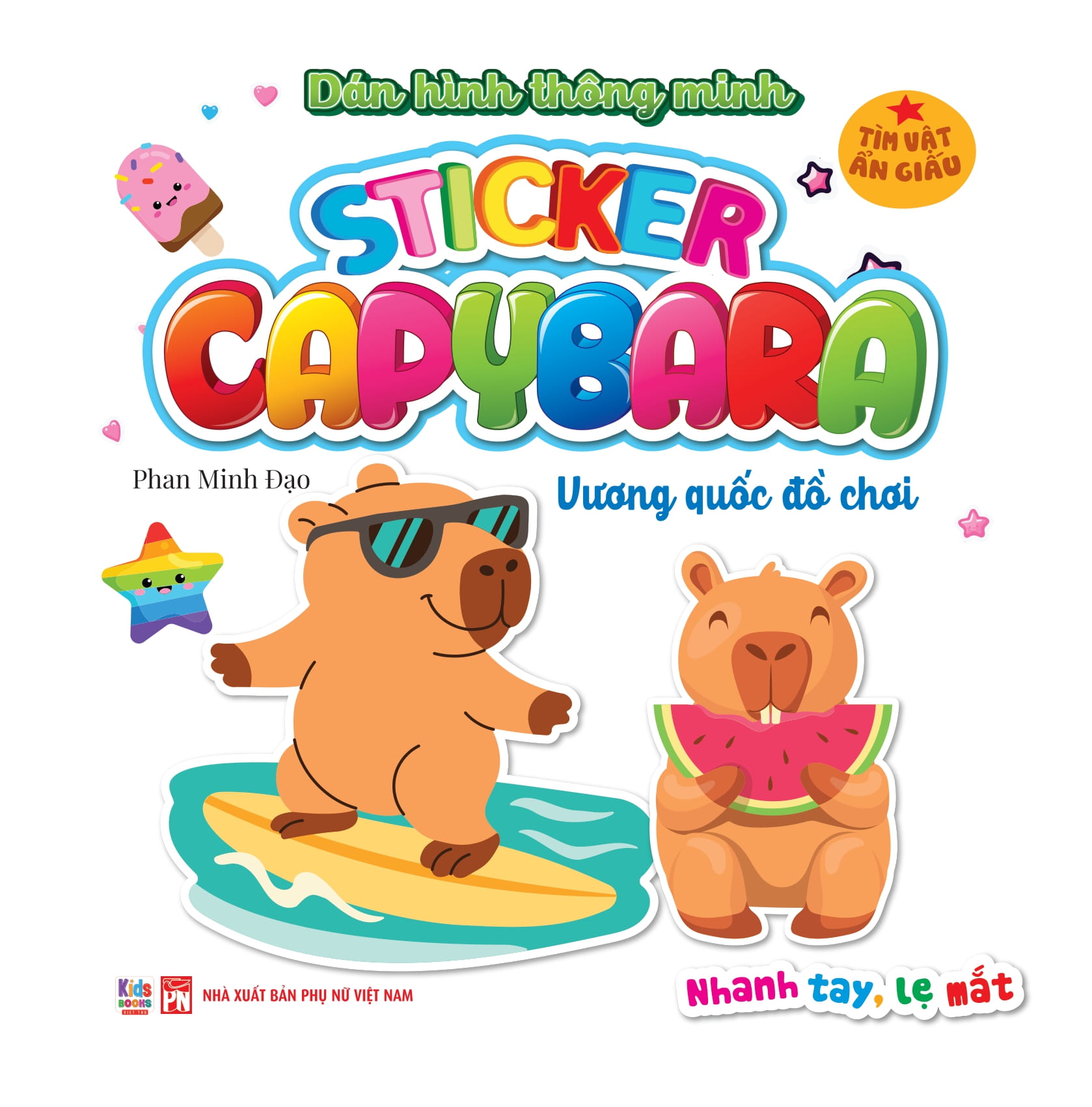 Sticker Capybara - Tìm Vật Ẩn Giấu - Vương Quốc Đồ Chơi - Ảnh 2