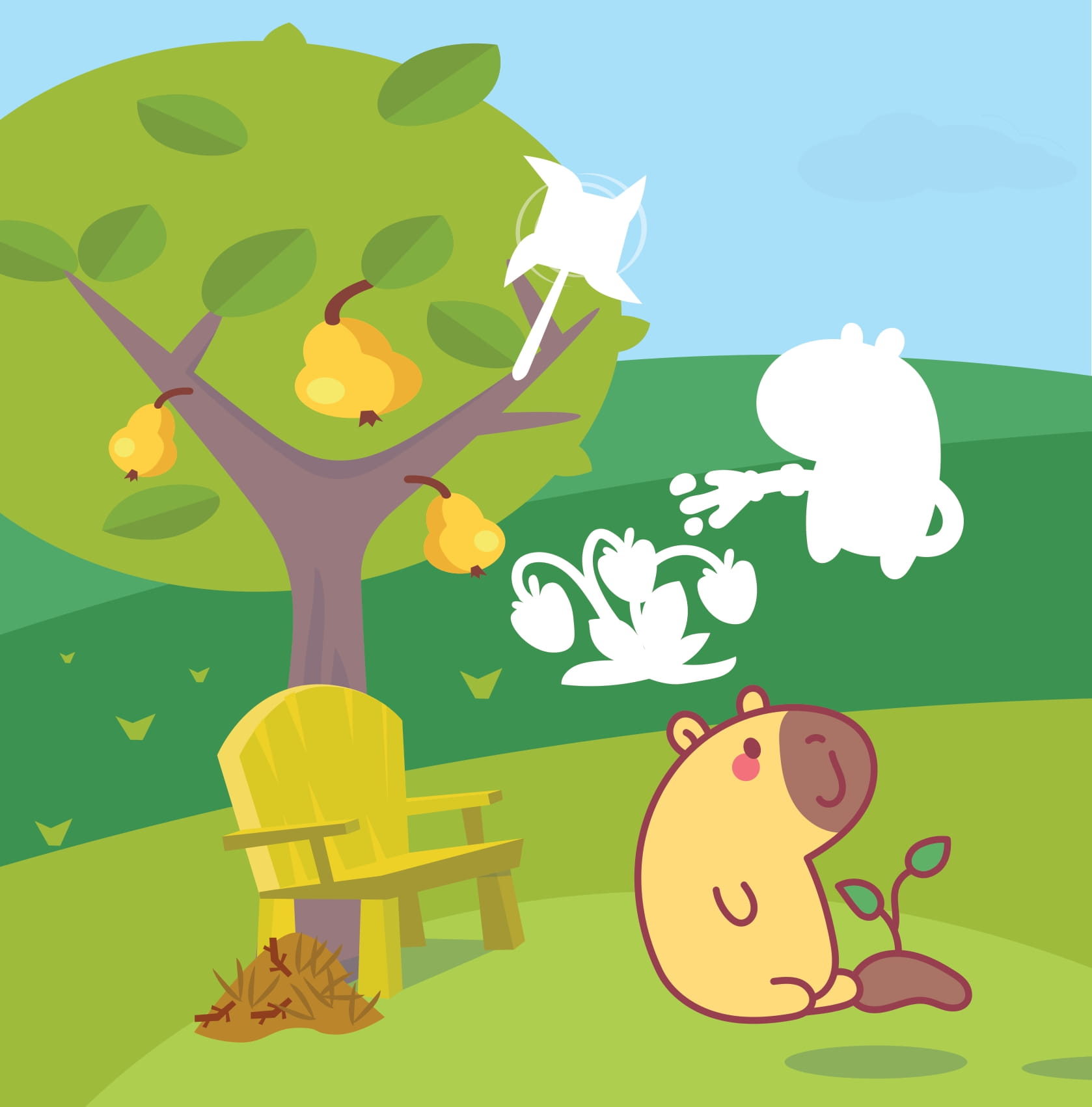 Sticker Capybara - Tìm Vật Ẩn Giấu - Vương Quốc Đồ Chơi - Ảnh 5