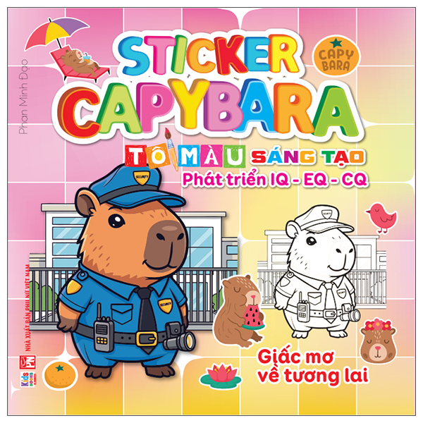 Sticker Capybara - To Mau Sang Tao Phat Trien IQ-EQ-CQ - Am Thanh Cuoc Song - Ảnh 2