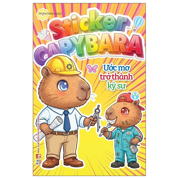 Sticker Capybara - Ước Mơ Trở Thành Lính Cứu Hỏa - Ảnh 2