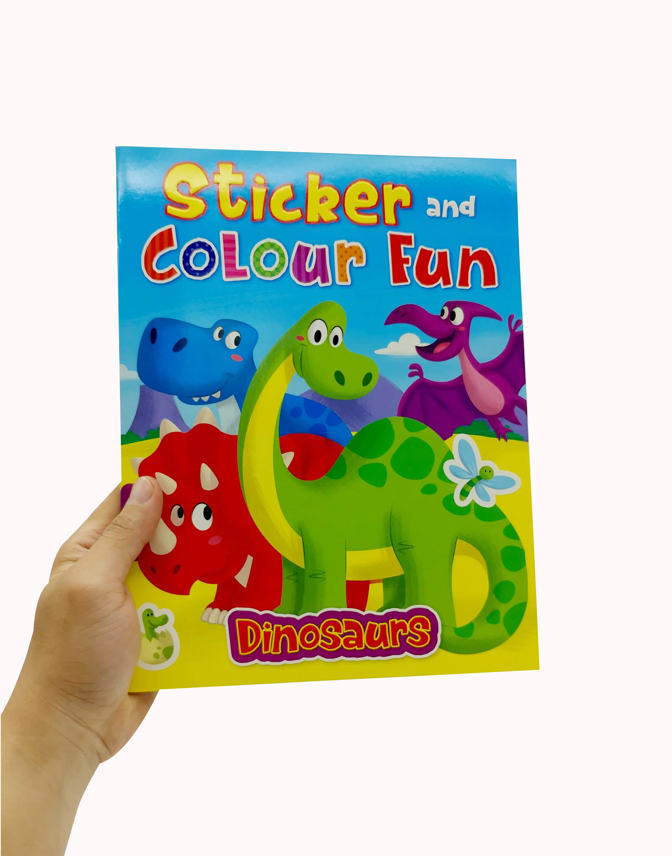 sticker & colour fun_ dinosaurs - Ảnh 7