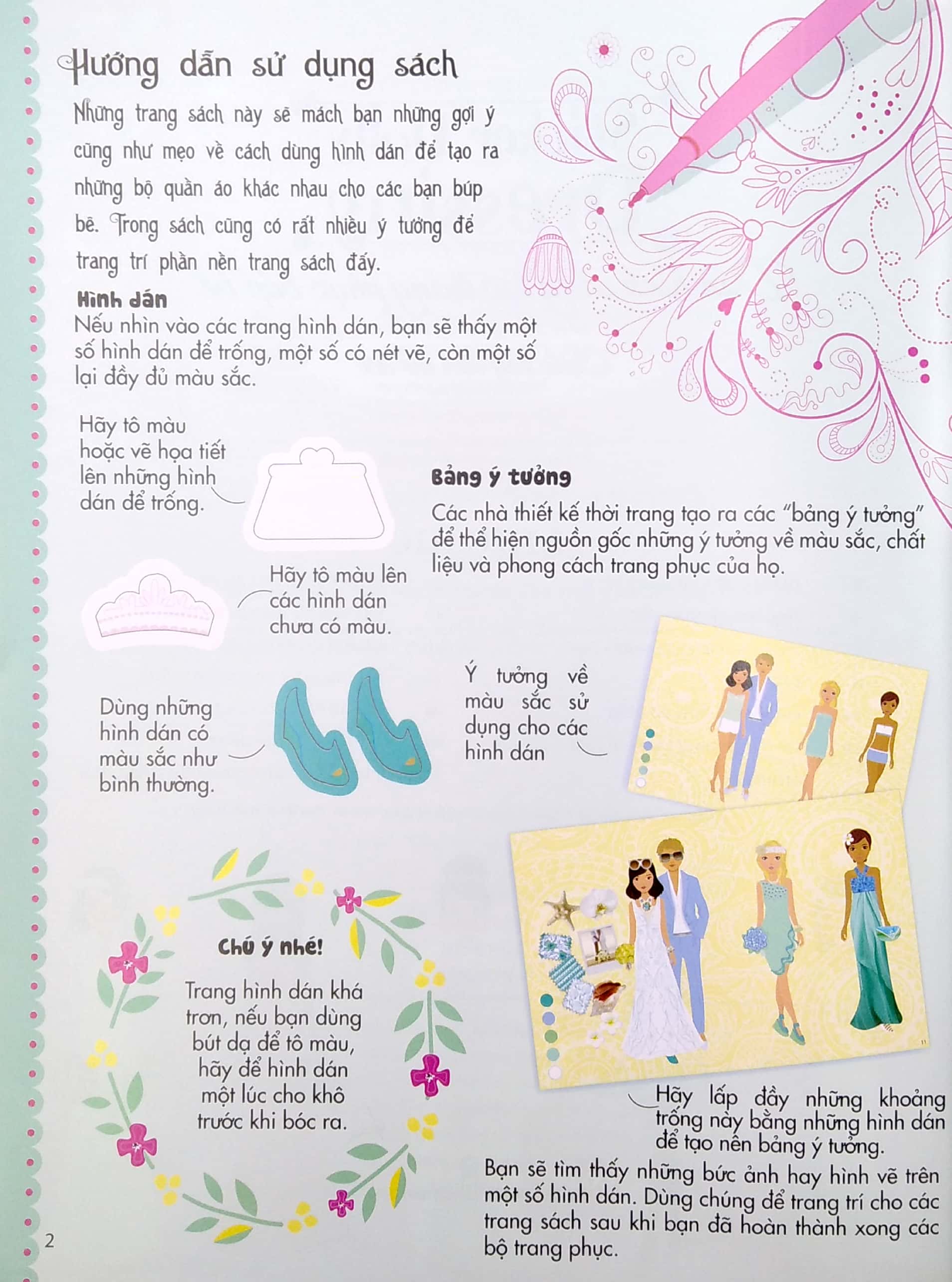 sticker dolly dressing - dán hình sáng tạo trang phục búp bê - chiếc váy cưới mơ ước - Ảnh 4