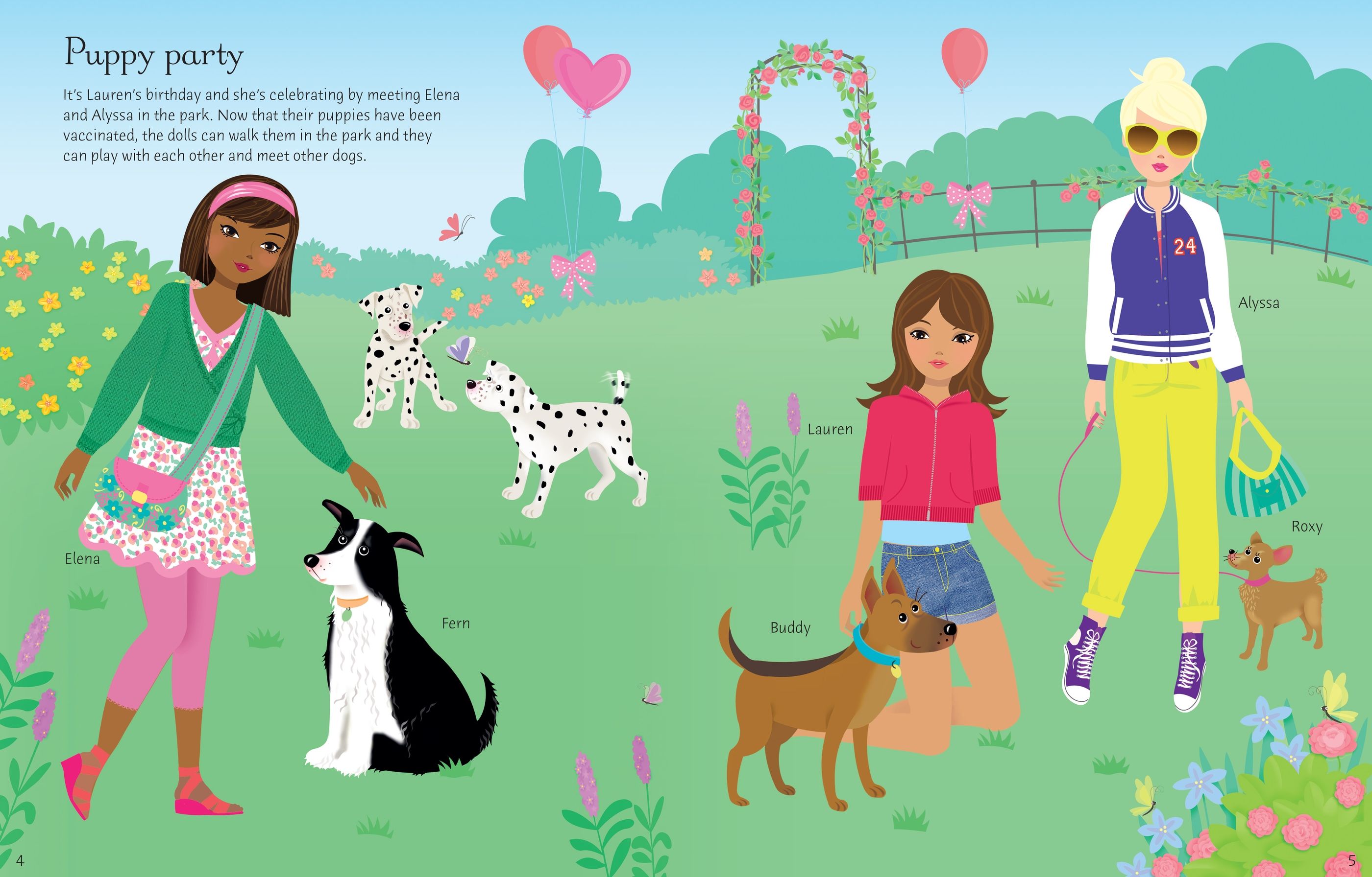sticker dolly dressing dogs and puppies - Ảnh 4