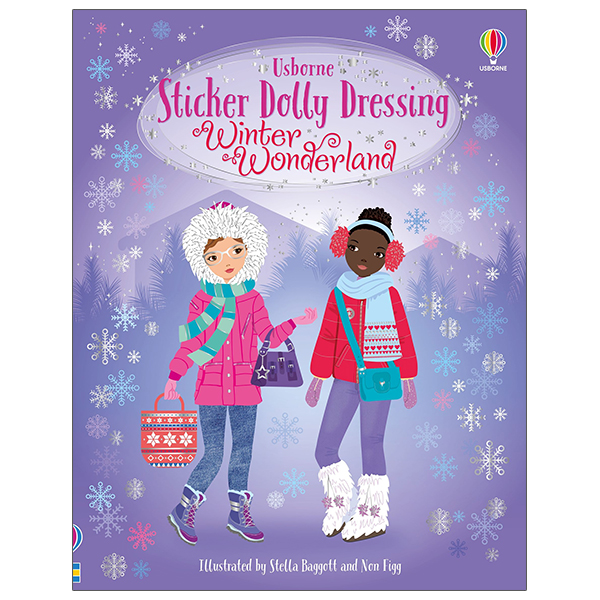 sticker dolly dressing winter wonderland