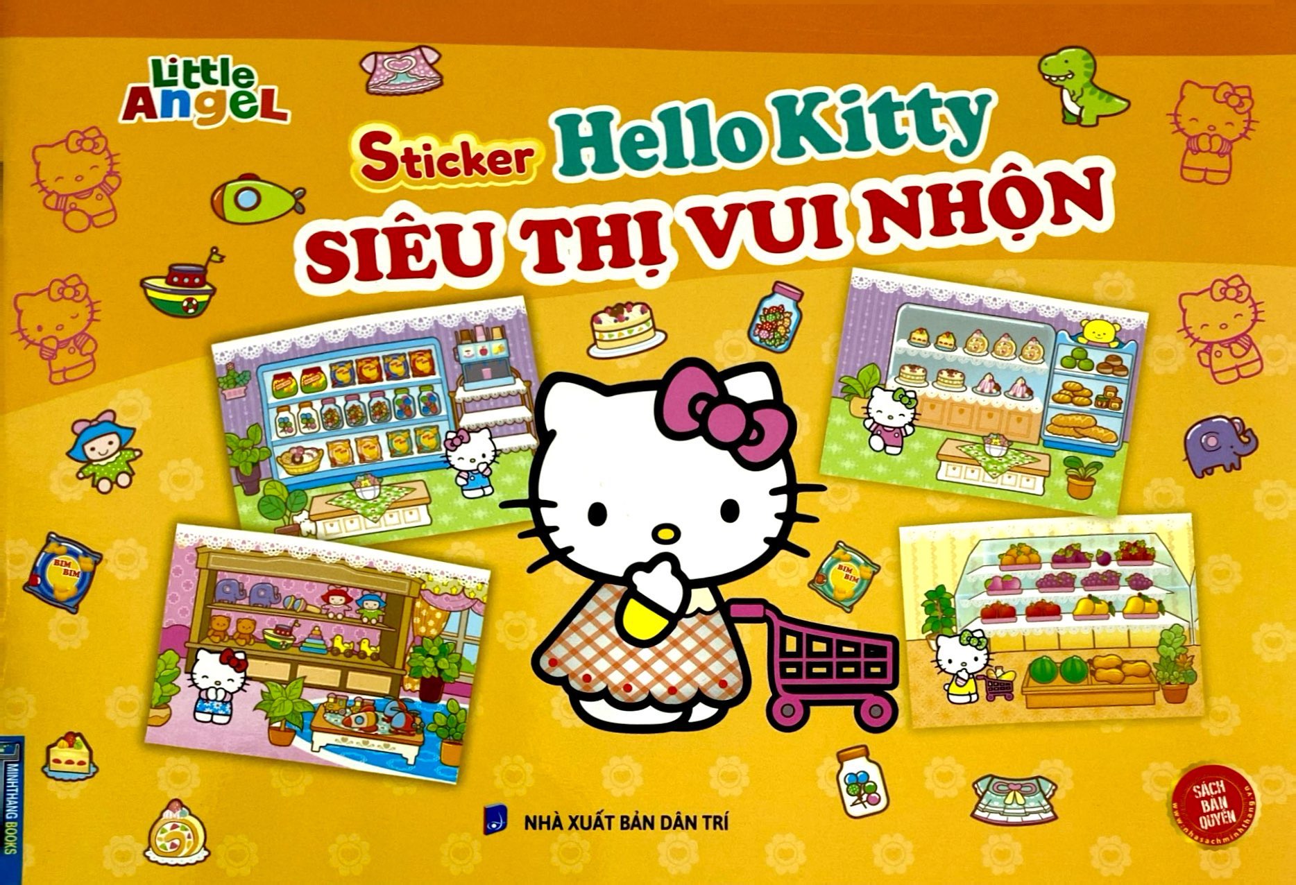 sticker hello kitty - siêu thị vui nhộn - Ảnh 2