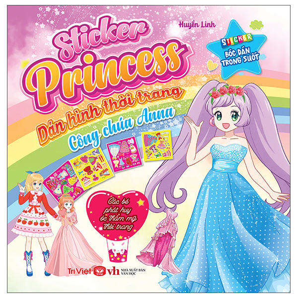 Sticker Princess - Dán Hình Thời Trang - Công Chúa Ariel - Ảnh 2