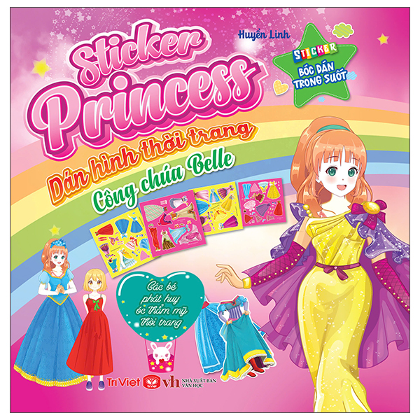 Sticker Princess - Dán Hình Thời Trang - Công Chúa Ariel - Ảnh 3