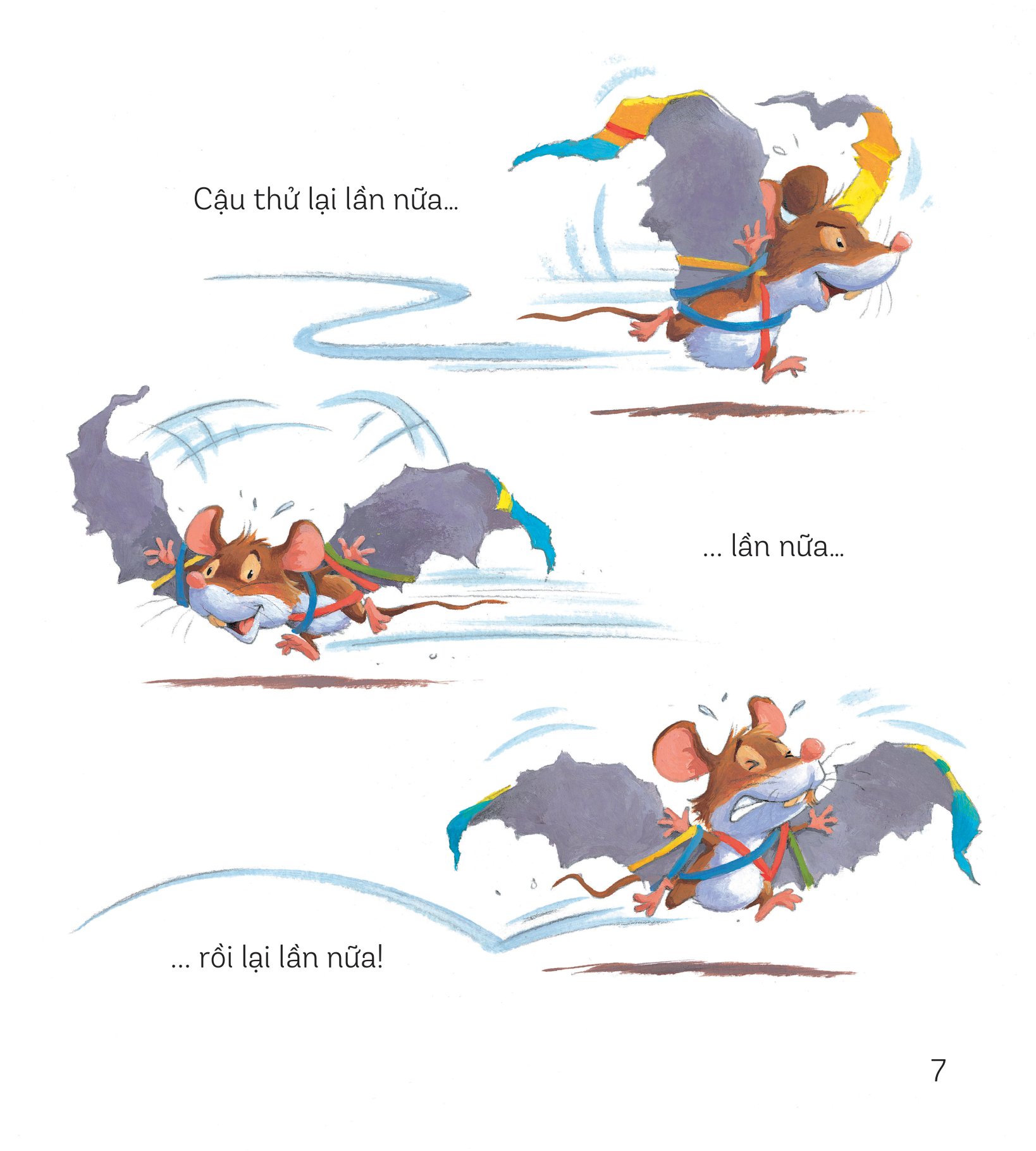 storytime - truyện hay phát triển trí tuệ - chuột nhỏ bay được không? - Ảnh 7