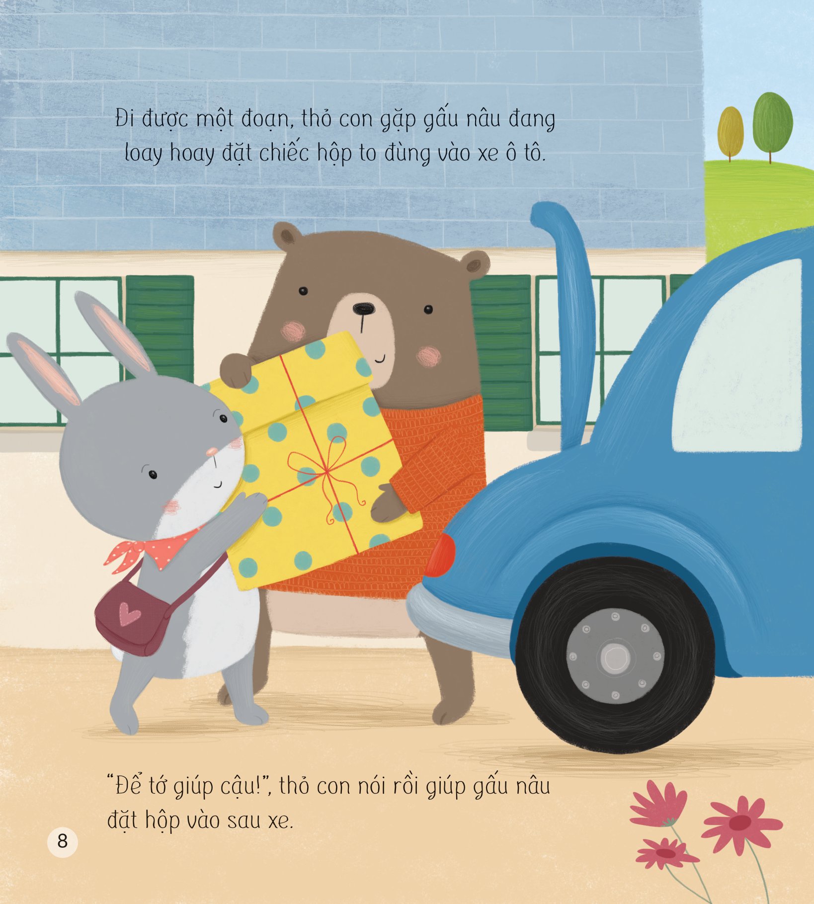 storytime - truyện hay rèn luyện kĩ năng - món quà dành tặng thỏ con - Ảnh 6