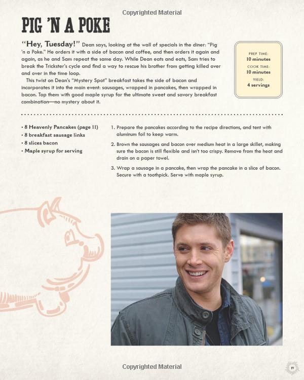 supernatural: the official cookbook: burgers, pies and other (science fiction fantasy) - Ảnh 15
