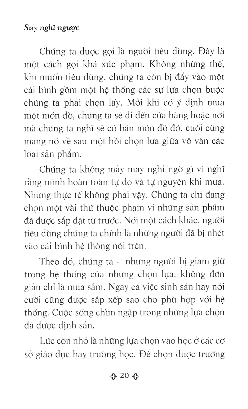 suy nghĩ ngược - cuốn sách cải thiện suy nghĩ giúp bạn sống chủ động, tích cực và thành công - Ảnh 15