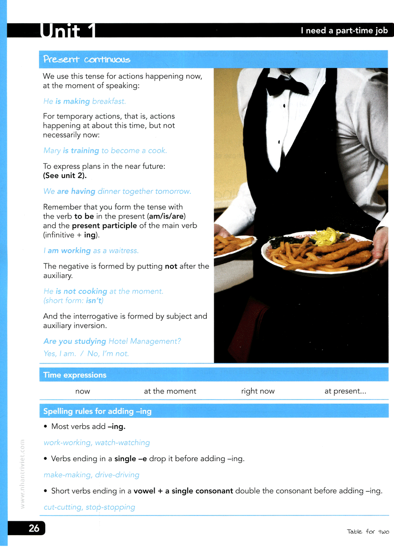 table for two - english for restaurant (+cd) - Ảnh 17