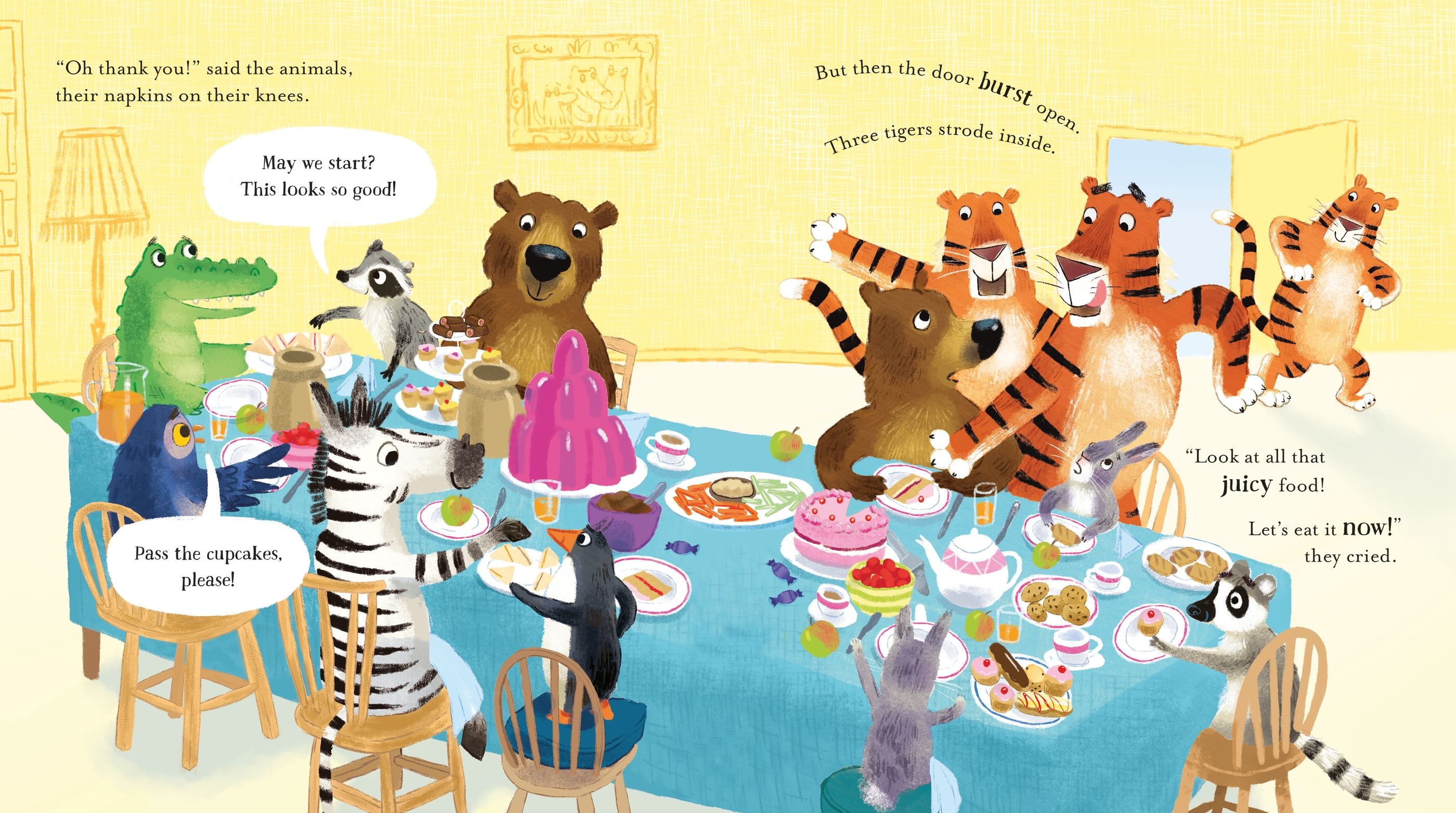 table manners for tigers - Ảnh 4