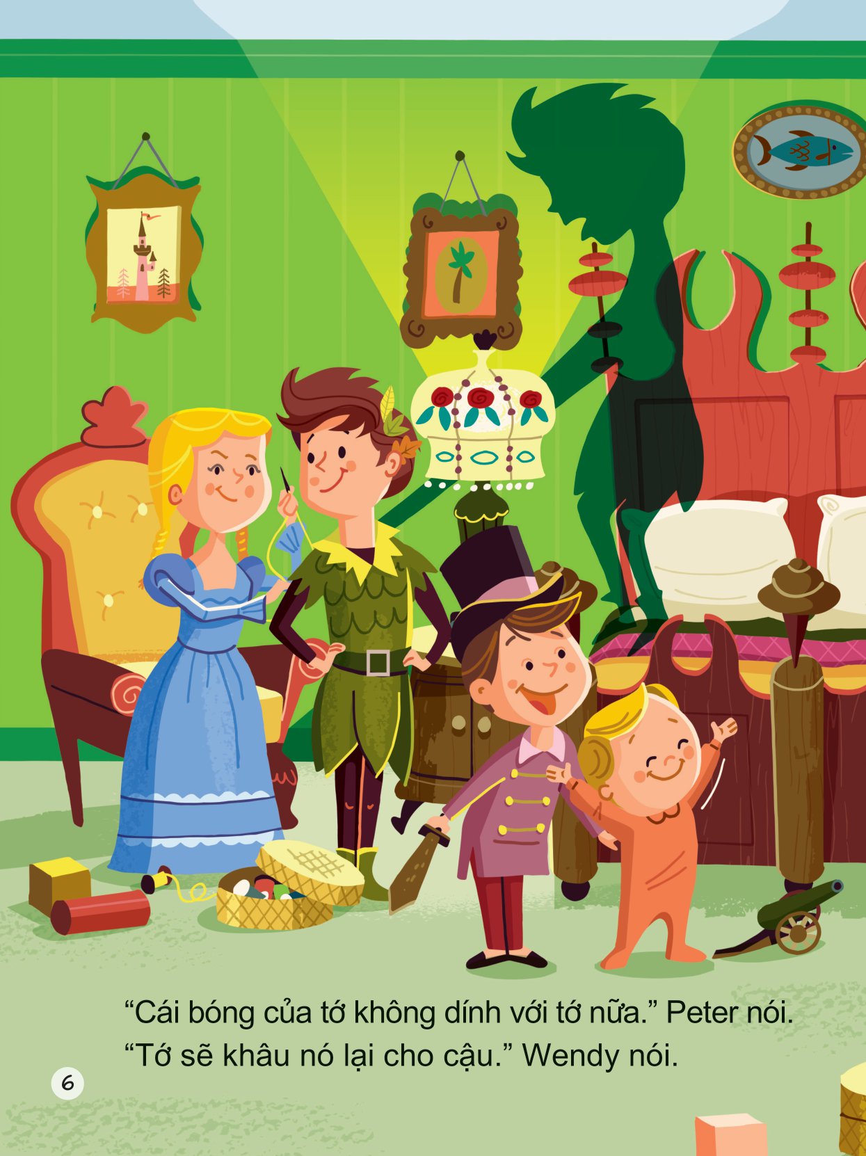 tác phẩm kinh điển dành cho thiếu nhi - peter pan - Ảnh 7