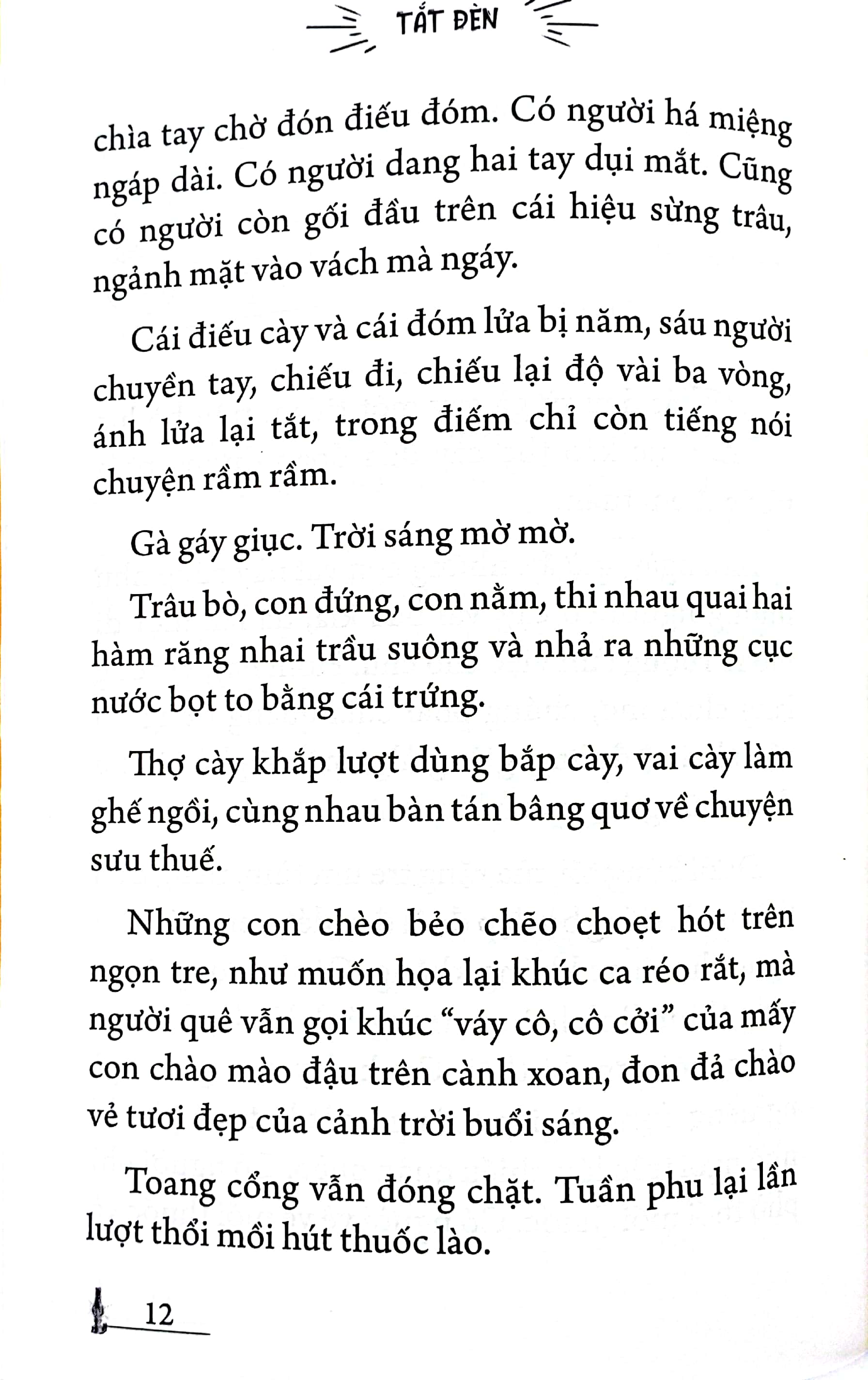 tác phẩm văn học trong nhà trường - tắt đèn - Ảnh 4