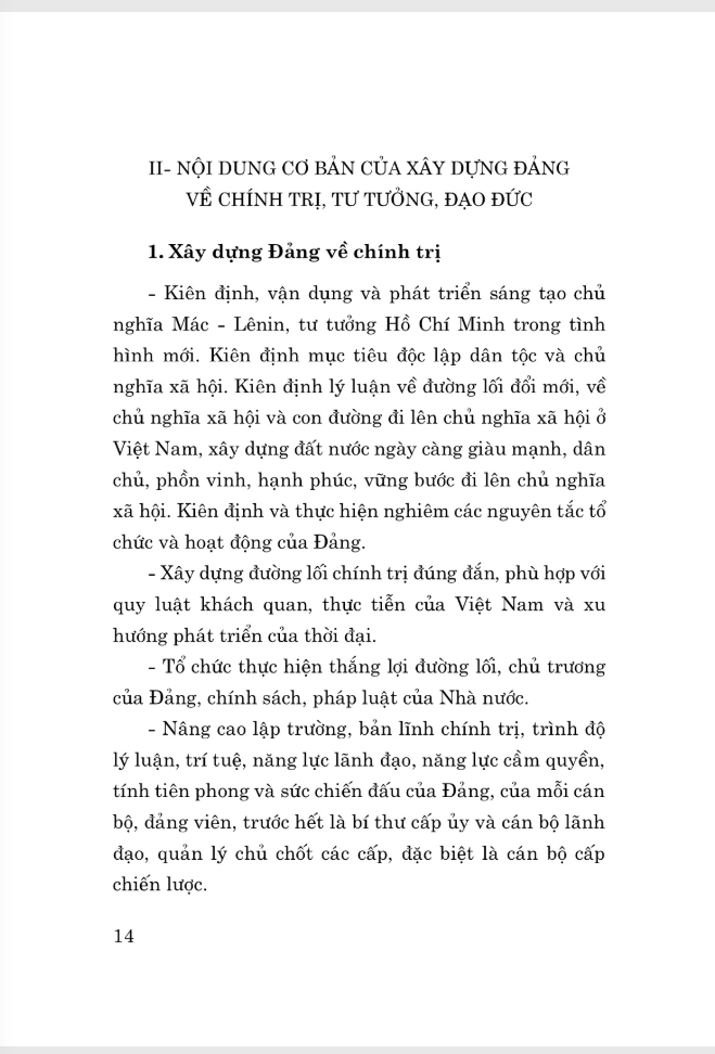 tài liệu nhận thức và triển khai công tác xây dựng đảng về chính trị, tư tưởng, đạo đức trong giai đoạn hiện nay - Ảnh 10