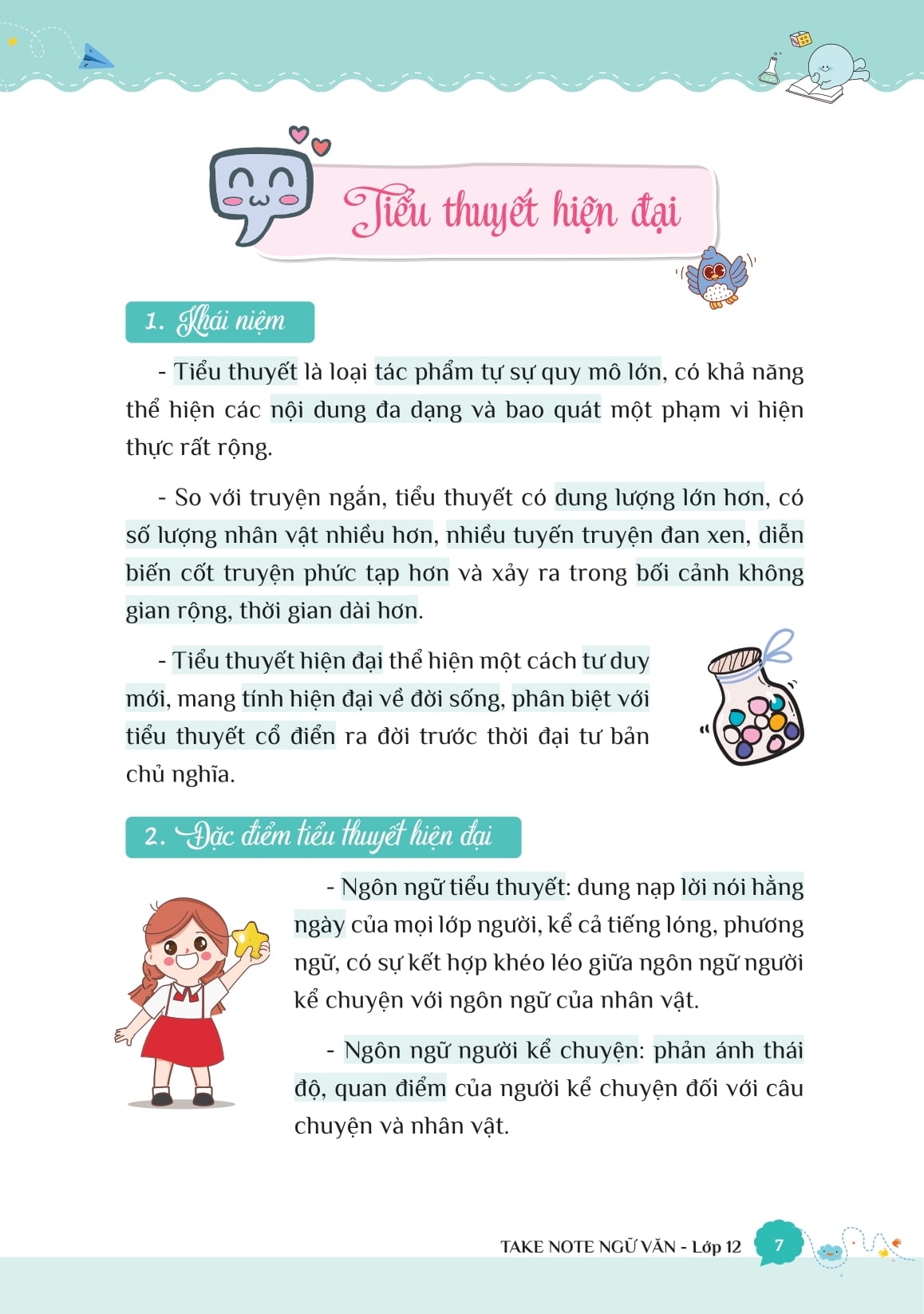 Take Note Ngữ Văn - Tổng Hợp Kiến Thức - Hiểu Nhanh, Nhớ Lâu! - Lớp 12 - Ảnh 5