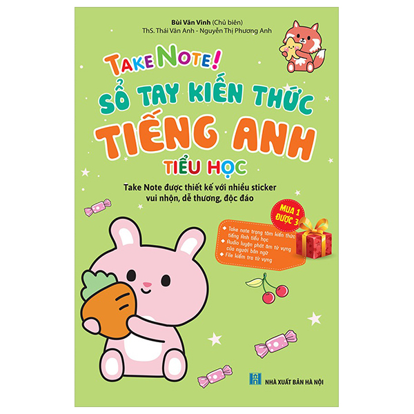 take note! sổ tay kiến thức tiếng anh tiểu học