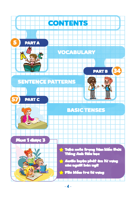 take note! - sổ tay ngữ pháp tiếng anh tiểu học - Ảnh 3