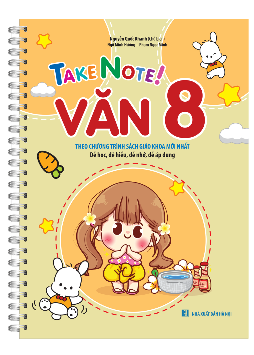 take note văn 8 có lò xo (theo chương trình sách giáo khoa mới nhất - dễ học, dễ hiểu, dễ nhớ, dễ áp dụng) - Ảnh 2