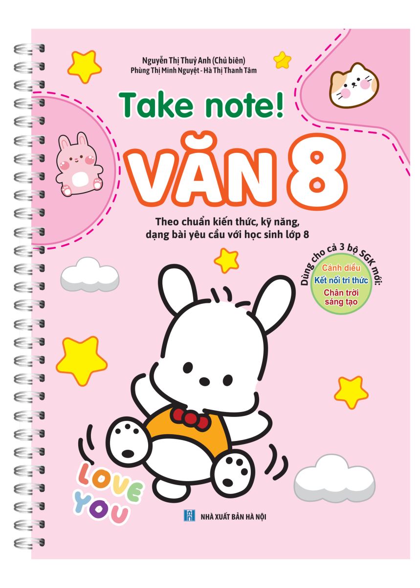 take note văn 8 không lò xo (dùng cho cả 3 bộ sgk mới) - Ảnh 2