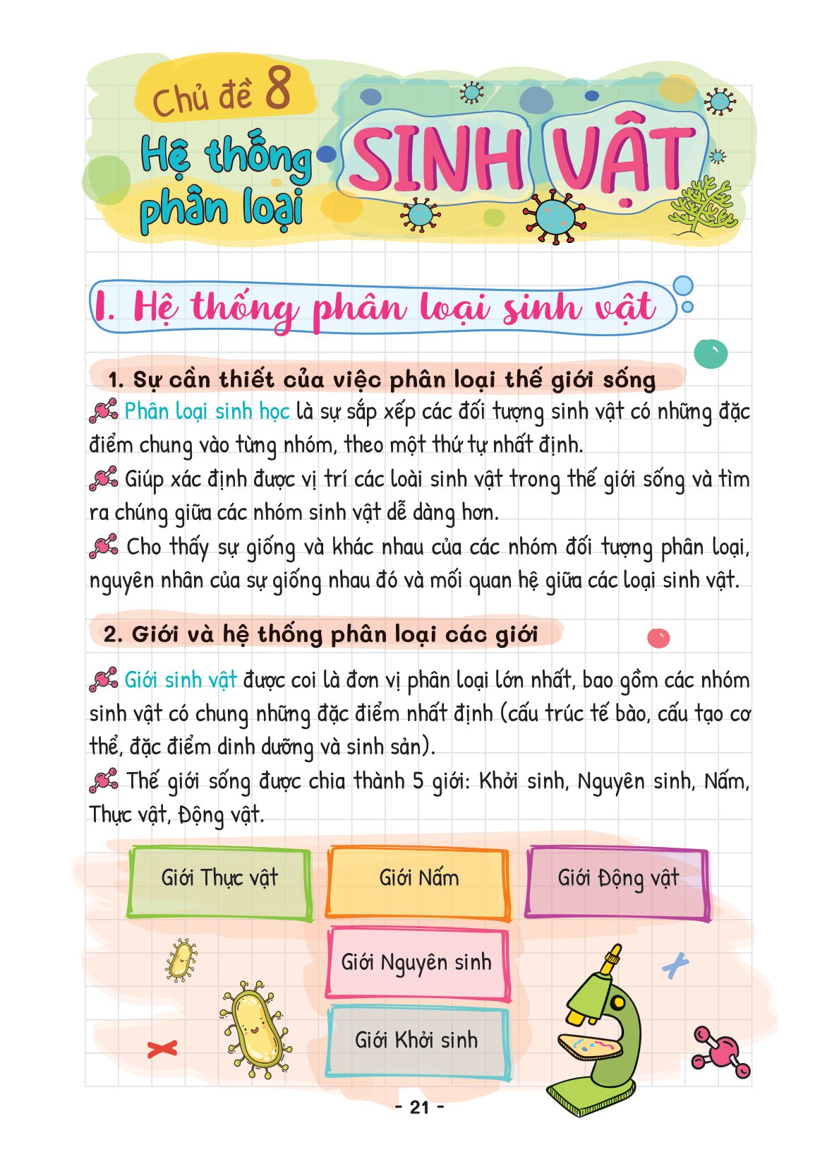 takenote khoa học tự nhiên lý-hóa-sinh 6 - Ảnh 20