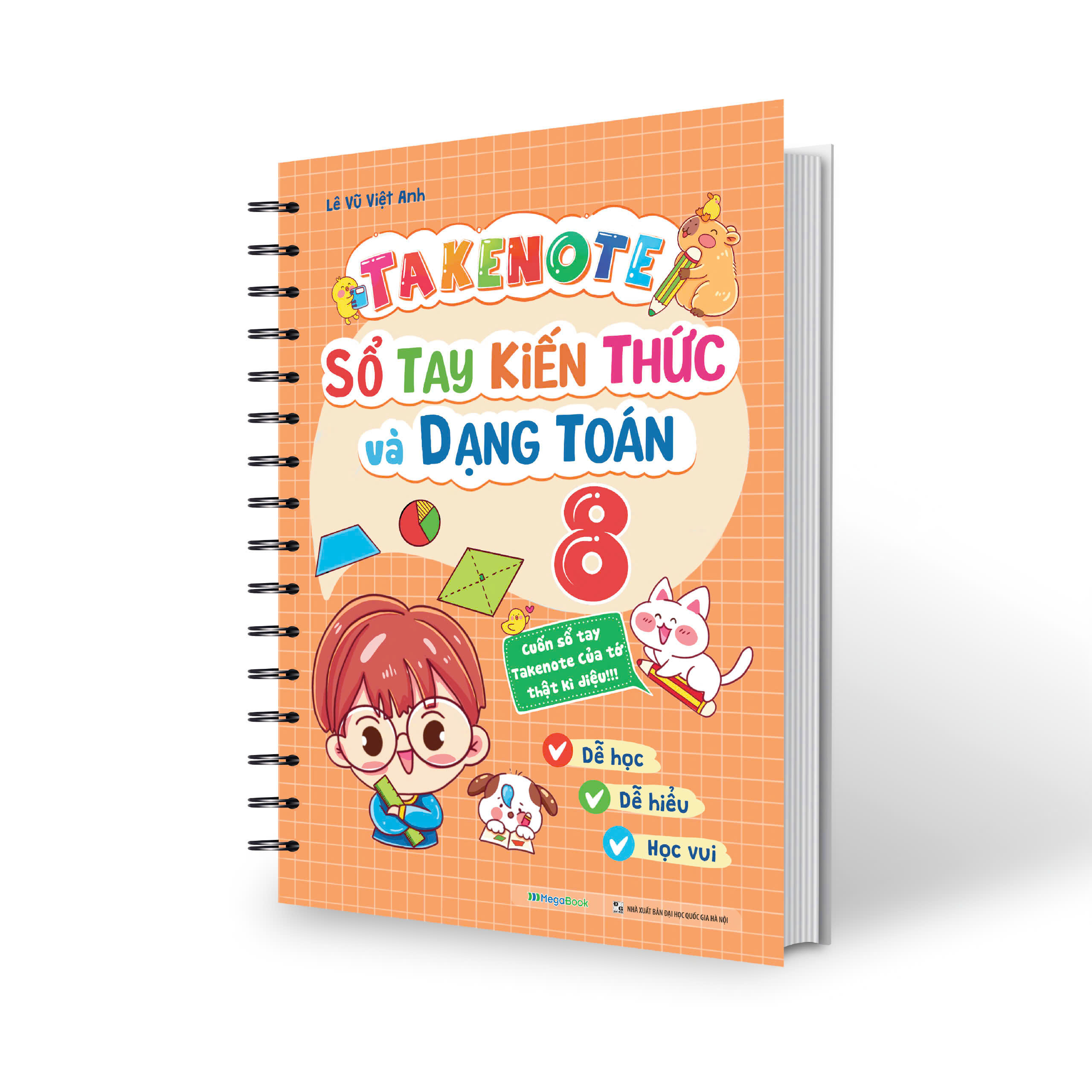 takenote sổ tay kiến thức và dạng toán 8 - Ảnh 4