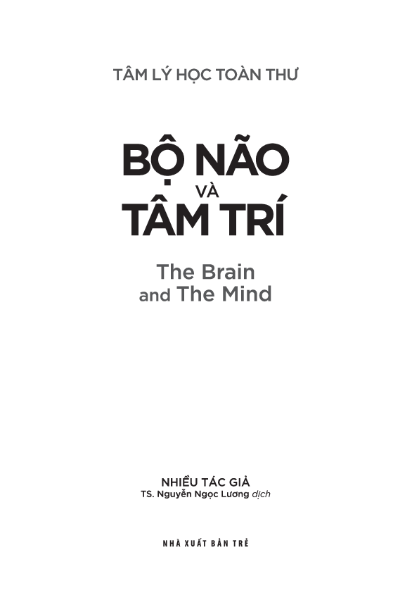 tâm lý học toàn thư - bộ não và tâm trí - Ảnh 4