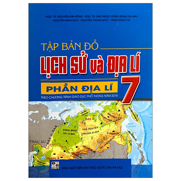 tập bản đồ lịch sử và địa lí 7 - phần địa lí (theo chương trình giáo dục phổ thông 2018)