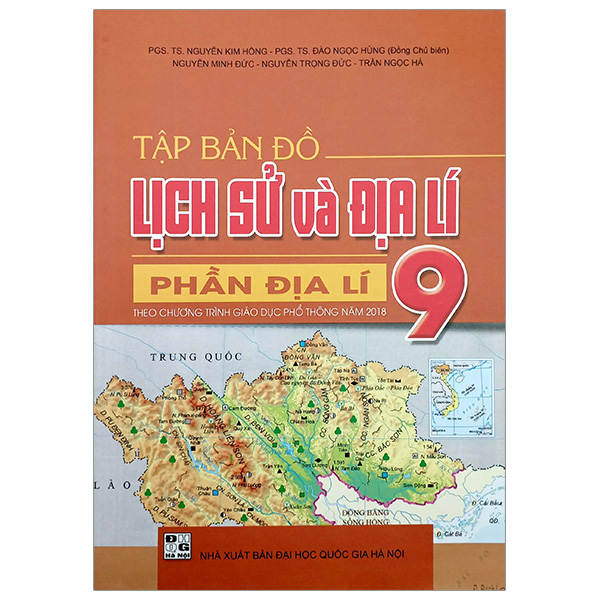 tập bản đồ lịch sử và địa lí 9 - phần địa lí